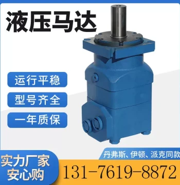 OMV-1600 Cycloidal Hydraulic Motor - OMV Crawler Travel Motor, High-Torque Cycloidal Motor