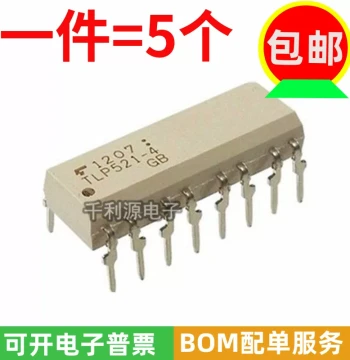 Bulk New TLP521-4GB TLP521-4 Through-Hole Optocoupler DIP-16 Photoelectric Isolator Chip