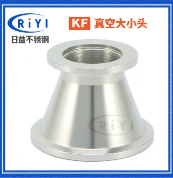 KF Vacuum Reducer Concentric Eccentric Fitting, 304 Quick-Connect Vacuum Fitting, Reducer Pipe, Concentric Straight Pipe, Flange
