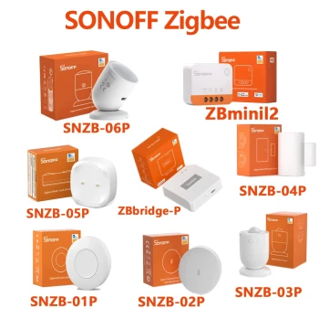 Sonoff eWeLink Smart Home Zigbee Gateway Temperature Humidity Sensor Door Window Sensor Touch Switch