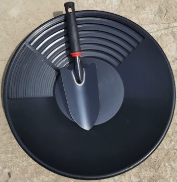 Manual Gold Panning Pan Large 38cm Hand-shake Gold Washing Pan Sand Gold Panning Tray Gold Shaking Pan Gold Panning Tools