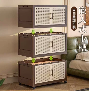 Vintage Style Storage Cabinet Five-Drawer Unit for Home Bedroom Living Room Entryway Multi-Layer Drawer Large Capacity No Assembly Required