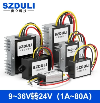 SZDULI 9V-36V to 24V Voltage Regulator Module 24V to 24V Power Converter 12V to 24V 80A Booster