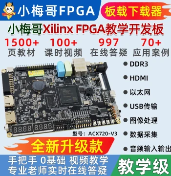 FPGA Development Board Xilinx AC720 with Video Tutorials