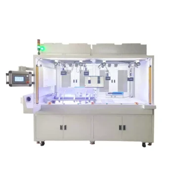Shuangyu Intelligent Automatic Alignment Vision VBK Fully Automatic Flip Board Laminating Machine, Mesh Box Labeling Machine, Automatic Vacuum Laminator