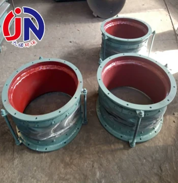Non-Metallic Expansion Joint for Smoke and Air Ducts, High-Temperature Fabric Compensator for Power Plants, Soft Skin Connection