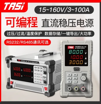 Teanse Adjustable DC Regulated Power Supply 30V 10A High-Power Switching Programmable Power Source for Mobile Phone Repair