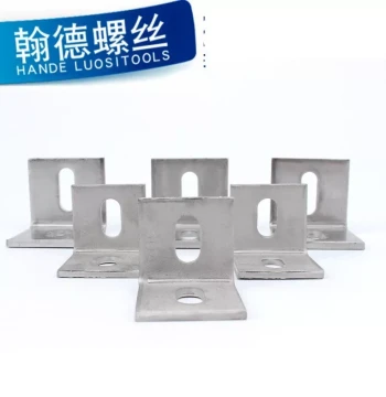 304 Stainless Steel Angle Bracket 90-Degree Right-Angle Connector Curtain Wall Column Fixed Beam L-Shaped Iron Corner Thickened 40*40*4