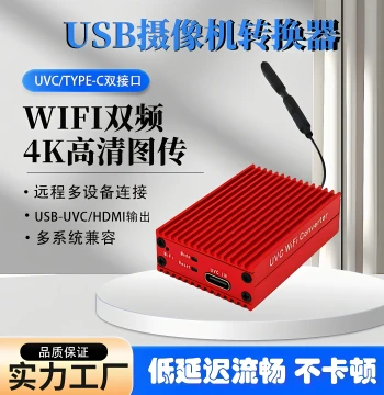 UVC to Ethernet Video Transmitter for Thermal Imaging and Raspberry Pi