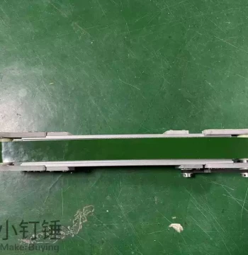 PVC Small Desktop Economic 12V 220V Conveyor Belt Assembly Line Automation Customized Type 20 Aluminum Profile Friction