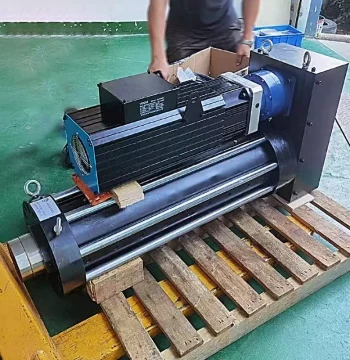 New Direct Sales 10T/15T Electric Cylinder with 12 Major Thrust, Servo Electric Cylinder, Telescopic Cylinder, Heavy-Duty Push Rod, Electric Push Cylinder