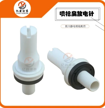Imitation Yichuan Flat Discharge Needle Electrostatic Spray Gun Accessories Gun Head Flat Nozzle Flat Mouth Electrode Seat Conductive Needle Conductive Seat