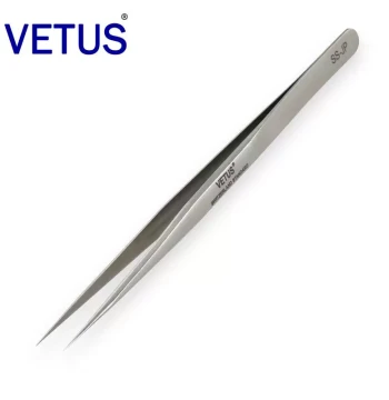 JP Series High-End Ultra-Precision Tweezers - Special Stainless Steel Non-Magnetic Acid-Resistant for Watch and Electronics Repair