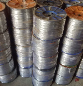 Long-Term Sales of Lifting Clothesline Steel Wire Rope, High-Temperature Resistant, Extendable Clothesline Cable