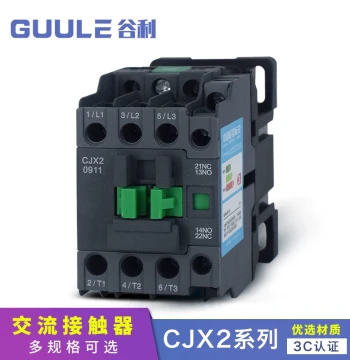 AC Contactor CJX2-0910/1210/1810/2510 for Single Phase 220V & Three Phase 380V