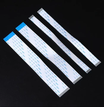FFC/FPC Flexible Flat Cable 0.5/1.0mm Same/Opposite Direction 4/6/8/10/12/14/30/40 Pin LCD Connection Cable