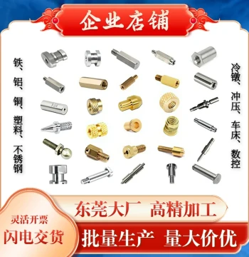 Custom Processing of Non-Standard Screws and Nuts: Comprehensive Range of High-Strength Stainless Steel Hex Socket Bolts and Various Irregular Shafts