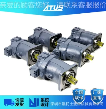 A6VM Series Axial Piston Hydraulic Motor F062679, Variable Displacement, Hydromatik Style
