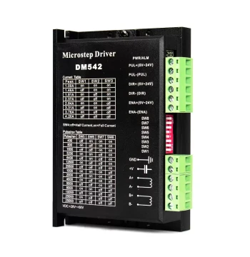 Factory Direct DM542 Driver for 39/42 Stepper Motors, High-Speed Response Automation Equipment Driver Motor