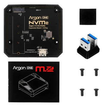 SSD Module for Raspberry Pi 4B M.2 SATA NVMe Argon One V2