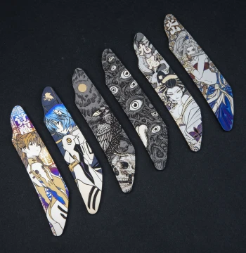 Kazan/Volcano Accessories Handle Pads Titanium Alloy Pads Laser Engraved Hand-Fired