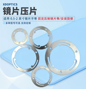 Lens Mounting Clips for Optical Experiments - Various Diameters from 0.5 inch to 2 inch Available