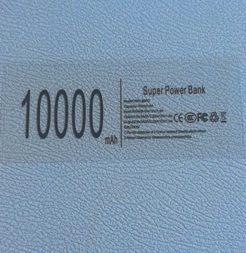 Power Bank 10000mAh Label Sticker, 10,000 mAh Power Bank Label