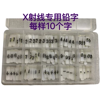 Medium 4*7mm, Small 3*5mm Non-Magnetic Lead Type Numbers for Radiographic Testing Films, No Invoice