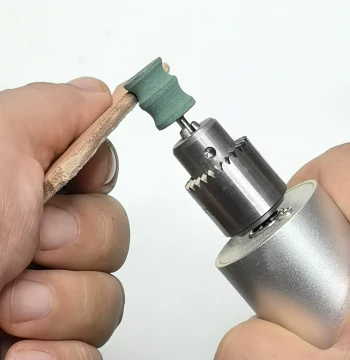 Multi-Groove Leather Edge Sanding Green Grinding Head Manual DIY Leather Edge Sealing Electric Leather Edge Trimmer Sanding Wheel Multiple Specifications