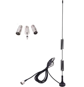 5-Meter Window Balcony Indoor Digital HD Radio Stereo Magnetic Base FM Radio Antenna ANTENNA