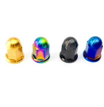 TC4 Titanium Alloy Nut - Cylinder Nut - M6/M8/M10x1.25 - High Specific Strength Corrosion Resistant Grade 10.9 HLMET