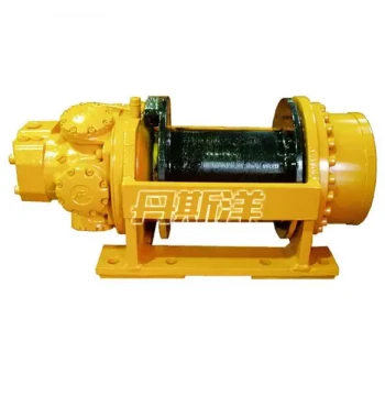 Hydraulic Winch for Marine Deck, Dredger, and Crane Equipment - Hydraulic Lifting and Slewing System Winch
