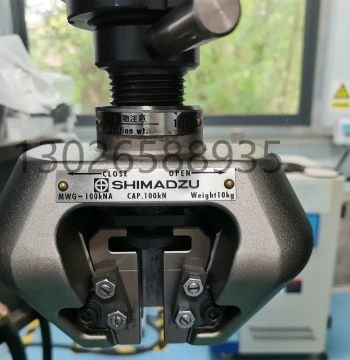 Shimadzu 10-Ton 20-Ton Electronic Tensile Testing Machine Jaws and Clamping Blocks, Wedge-Shaped Inverted Tooth Inserts for Electronic Testing Machines