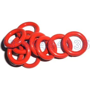 Red High-Temperature Silicone O-Rings: Sizes 130/135/140/145/150/152/155~240*3.1