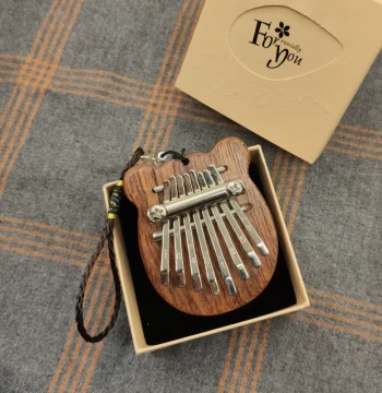 8-Note Mini Thumb Piano Kalimba Palm-Sized Small Piano KALIMBA Portable Small Instrument Gift for Men Women Students