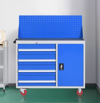 Auto Repair Shop Hardware Parts Tool Cabinet Steel Multi-Function Storage Box Heavy-Duty Drawer-Style Maintenance Cart