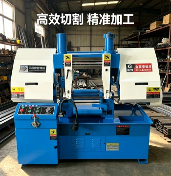 In Stock GB4230 Gantry Metal Band Saw Double Column 4240 Hydraulic Angle Cutting 4250 CNC Fully Automatic