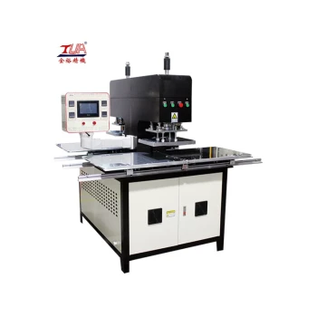 Multi-Fabric Embossing Machine Silicone Logo Heat Transfer Equipment Wristband Lettering Printer Dual Station with Sliding Table