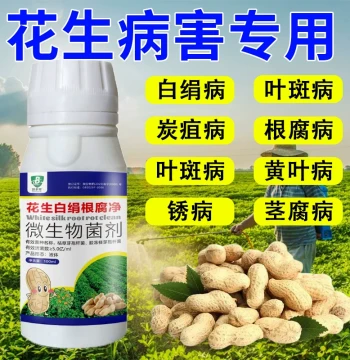 Peanut Ground Fungus Clear Specialist Medicine for Leaf Spot, Scorch Spot, Brown Spot, Rust, Fruit Rot; Dedicated Peanut Fungicide