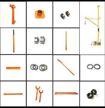 Pressure Bearing Accessories Lift Crane Extension Rod Lead Screw Ceiling-to-Floor Window Hoist Attachments