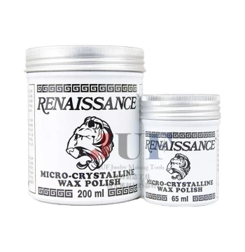 UK RNC Acid-Free Microcrystalline Protective Wax for Museums, Stable Renaissance Wax