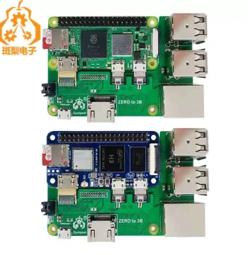 Expansion Board Adapter for Banana Pi M2 Zero to Raspberry Pi 3B/4B/5 with Ethernet Port