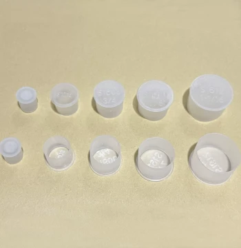 White Plastic External Thread Protective Sleeves US Standard