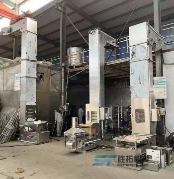 Cat Litter Bucket Elevator Automatic Conveyor Multi-Point Discharge Vertical Feeder Cat Food Dog Food Z-Type Bucket Lifter