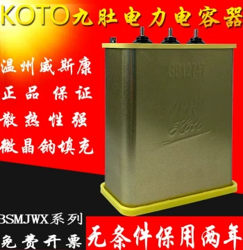 Wenzhou Wiscon BSMJWX0.40-5-3 20 Three-Phase Self-Healing Compensating Parallel Power Capacitor