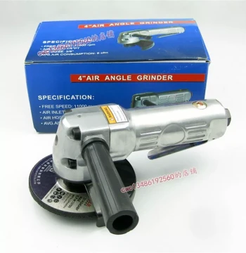 4-Inch Pneumatic Angle Grinder / Air-Powered Bench Grinder / Polishing Machine / Cross-Direction Sander / Grinding Machine / Polisher