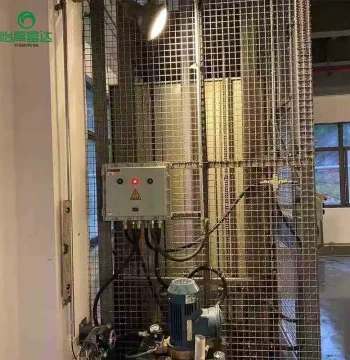 Factory Customized Rail-Type Explosion-Proof Cargo Lift, Chain-Driven Hydraulic Freight Elevator, Electric Lifter
