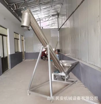 Screw Lifting Equipment for Pharmaceutical and Chemical Materials, Fast Fertilizer Material Lifting, Supply Round IXR Pipe Feeder