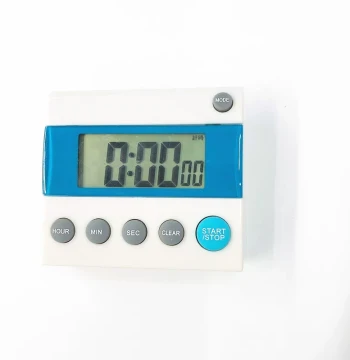 BK-401 Electronic Timer Positive/Negative Countdown Kitchen Timer Large Screen Reminder with Clock and Memory