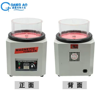 KT360 Magnetic Polishing Machine for Jewelry and Workpieces, Deburring, Polishing, Cleaning and Grinding
